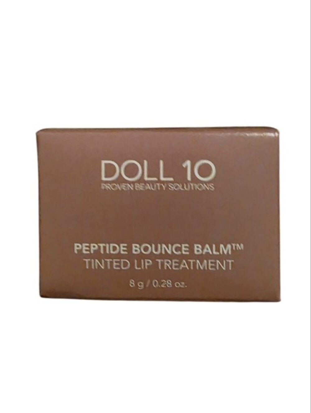 Doll 10 Peptide Bounce Balm Tinted Lip Treatment — Juicy Nude